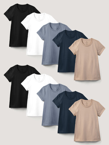 Women's Crew Best Sellers 10-Pack