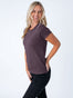 Women's T-Shirt | Nordic Purple Crew Neck | Fresh Clean Threads