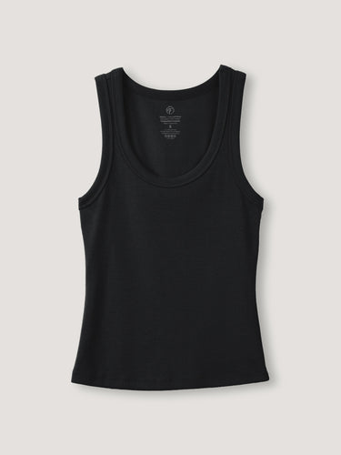 Black Ribbed Tank – Fresh Clean Threads