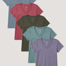Women's Spring T-Shirts | Available in Flint Purple, Coral, Army, Harbor Mist, and Lakeshore