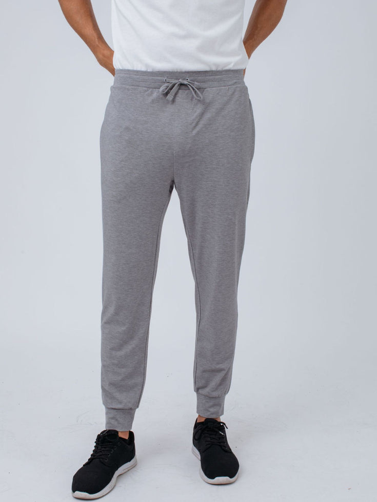 Men's Joggers | Heather Grey Day Off Jogger | Fresh Clean Threads