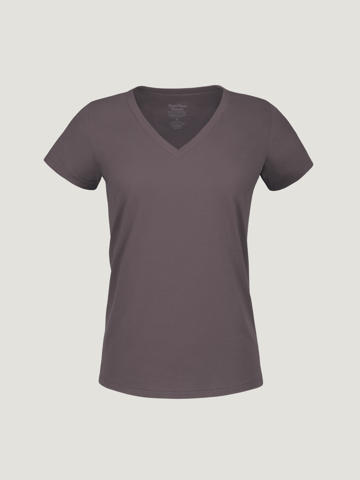 Women's Tops | Purple Galaxy V-Neck | Fresh Clean Threads