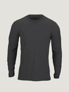 Charcoal Long Sleeve Crew Neck | Fresh Clean Threads