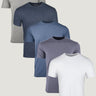 Cool Colors 5-Pack Mens Crew Necks | Fresh Clean Threads