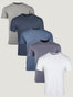 Cool Colors 5-Pack Ghost Mannequin | Fresh Clean Threads