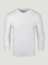White Long Sleeve Thermal Crew Neck | Fresh Clean Threads