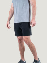 Matt is 6'1, 195LBS and wears a size M # Black Day Off Short 2-Pack | Size Medium | Fresh Clean Threads