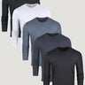 Best Sellers Long Sleeve Crew 5-Pack | Fresh Clean Threads