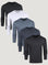 Best Sellers Long Sleeve Crew 5-Pack | Fresh Clean Threads