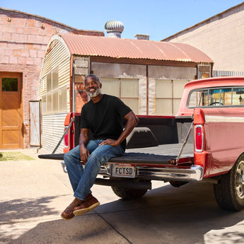 Black Heavyweight Tees for Men | Made with TuffSpun™ Fabric