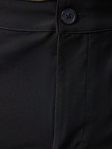 Black Stretch Tech Pant Button Front | Fresh Clean Threads