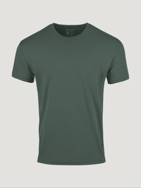 Alpine Green Crew Neck T-shirt | The Softest Men’s Tee You’ll Own