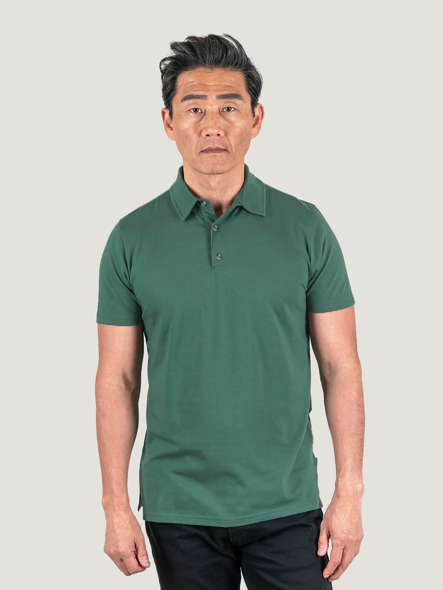 Pine Green Torrey Polo | Fresh Clean Threads