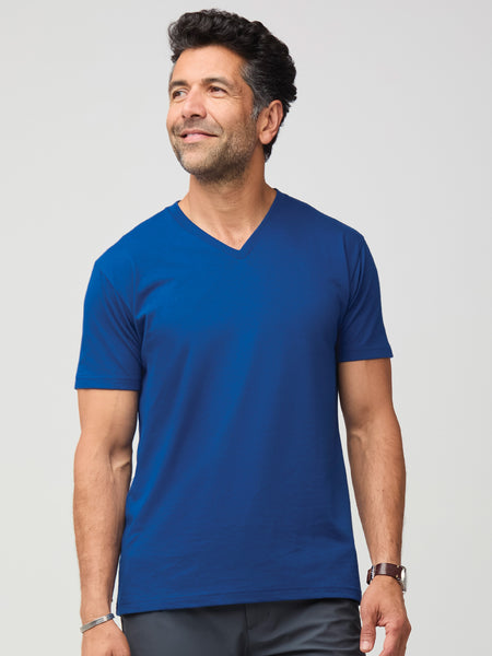 Dark Cobalt V-Neck