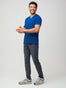 Dark Cobalt StratuSoft V-Neck | Men's Fall Color | Fresh Clean Threads