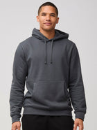 Mikah is 6'1" and wears a size medium # Concrete Pullover Hoodie | Fresh Clean Threads