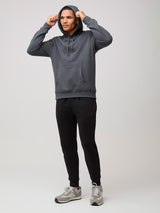 updated fit, not too loose, not too tight # Pullover Hoodies | Concrete Grey | Fresh Clean Threads