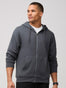 Concrete Zip-Up Hoodie | Men's Sweatshirt | Fresh Clean Threads