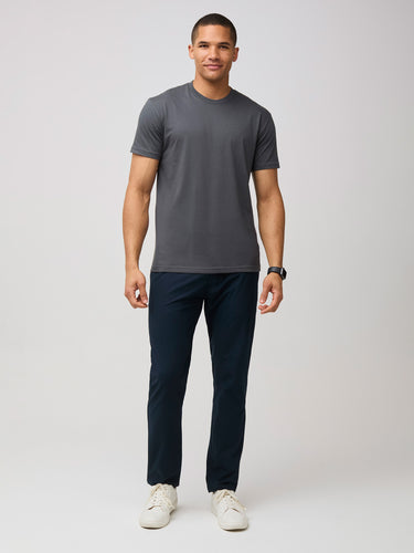 FCT's StratuSoft™ tees are built to last # StratuSoft Crew Neck Tee in Concrete | Fresh Clean Threads