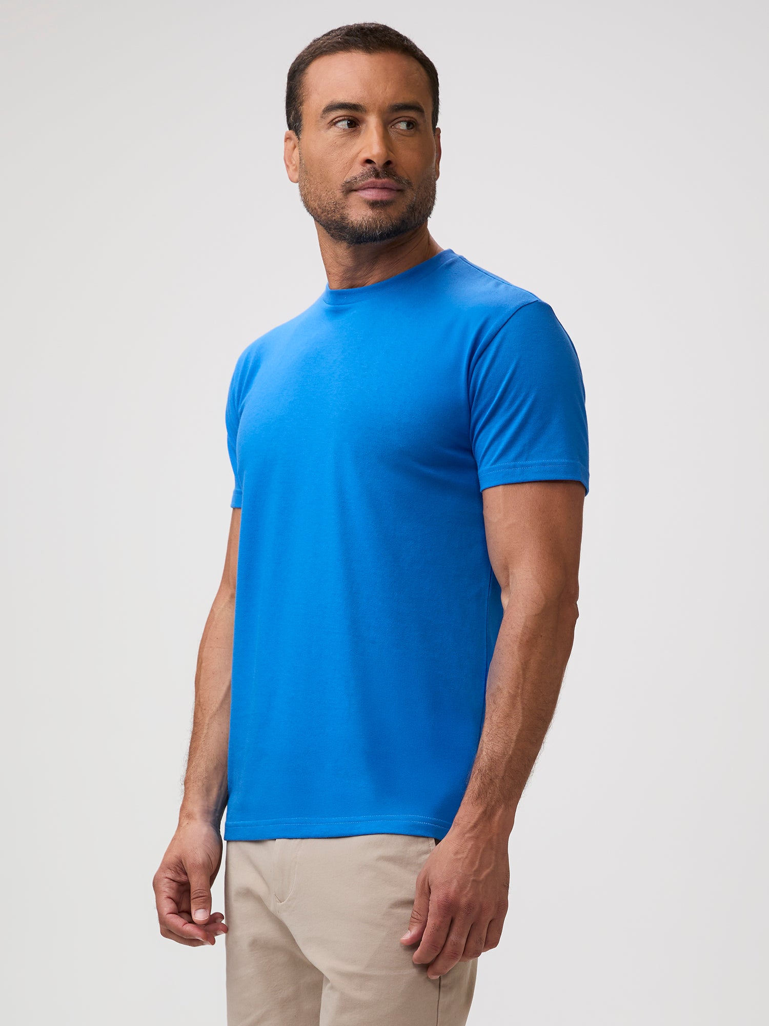 Arctic Blue Crew Neck T-Shirts | Ultra-Soft Everyday Tees – Fresh