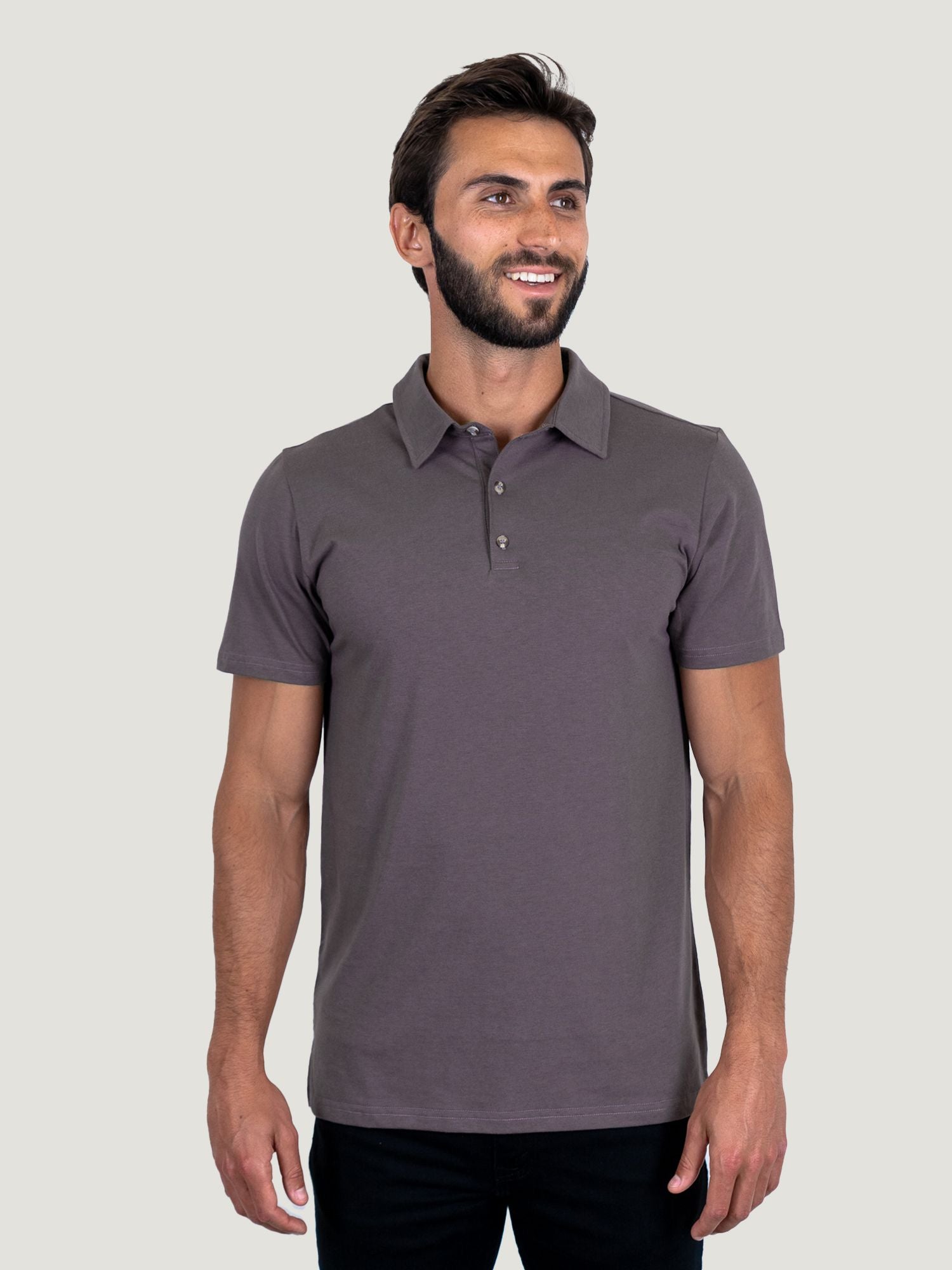 Purple Galaxy Torrey Polo | Fresh Clean Threads