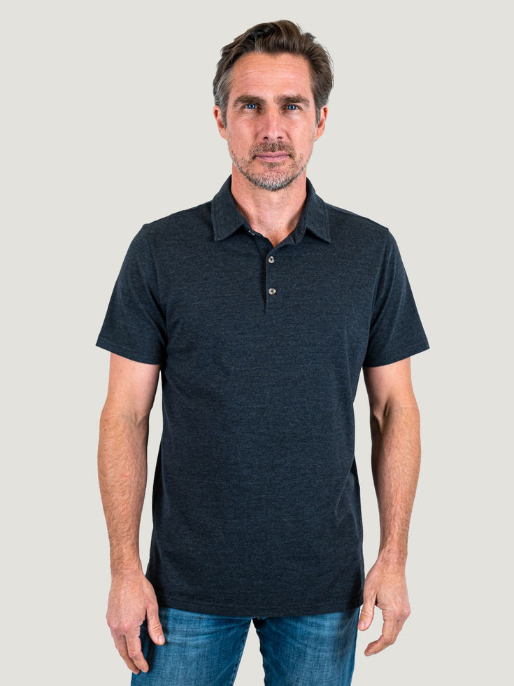 Winter Essentials Polo Member 5-Pack | Charcoal | Fresh Clean Threads