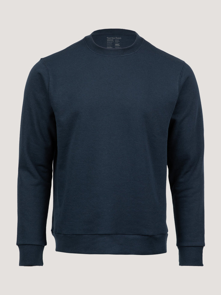 Navy crew sweatshirt sale