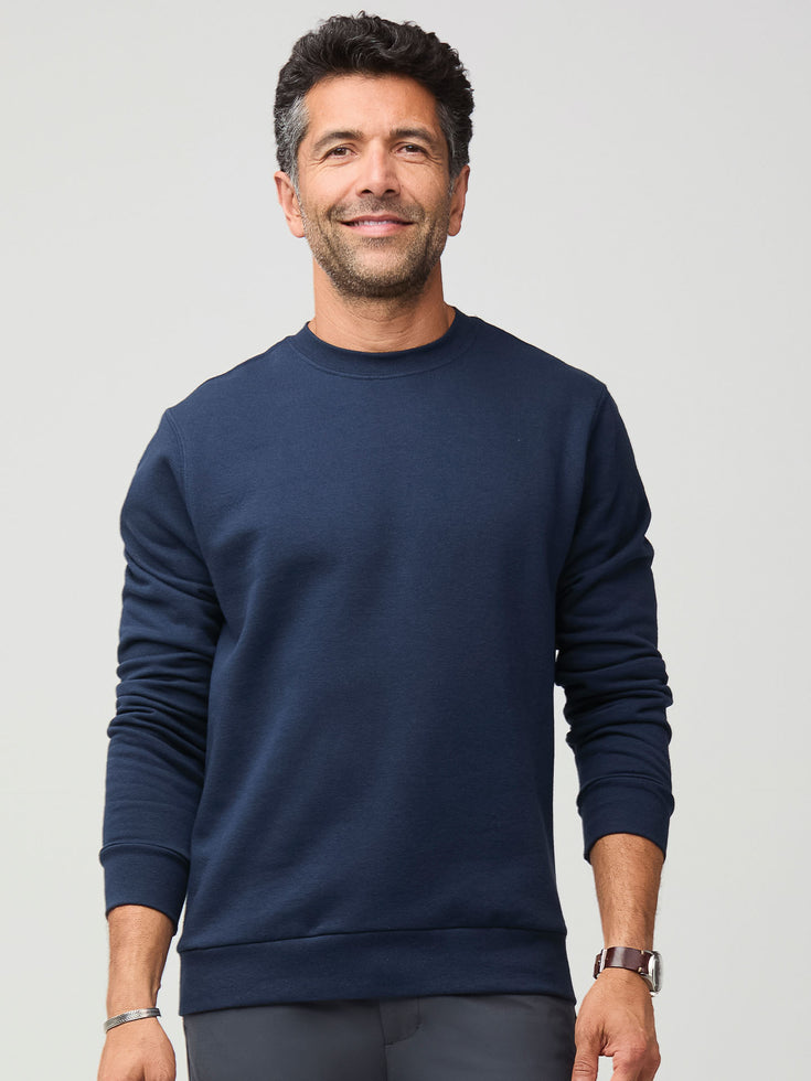 Dark navy blue sweatshirt sale