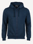 Zip Hoodie in Dark Navy | Sweatshirts at Fresh Clean Threads