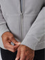 Vintage Grey Zip-Up Hoodie | Cuff Details | Fresh Clean Threads
