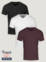 December foundation V-Neck Tee 3-Pack | Shop Subscription Tee Packs at Fresh Clean Threads