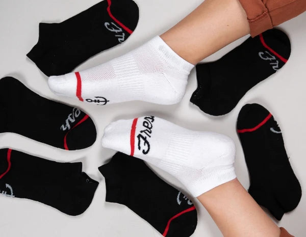
					
						Fresh Clean Threads Socks | Support In All The Right Places
					
					