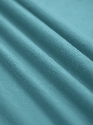 Vintage Blue Crew Neck Tee | Fabric Swatch | Fresh Clean Threads