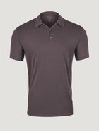 Purple Galaxy Tall Polo Ghost Mannequin Image | Fresh Clean Threads