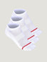 White ankle sock 3-pack