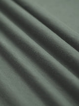 Mercury Green Crew Neck StratuSoft Fabric Detail | Fresh Clean Threads