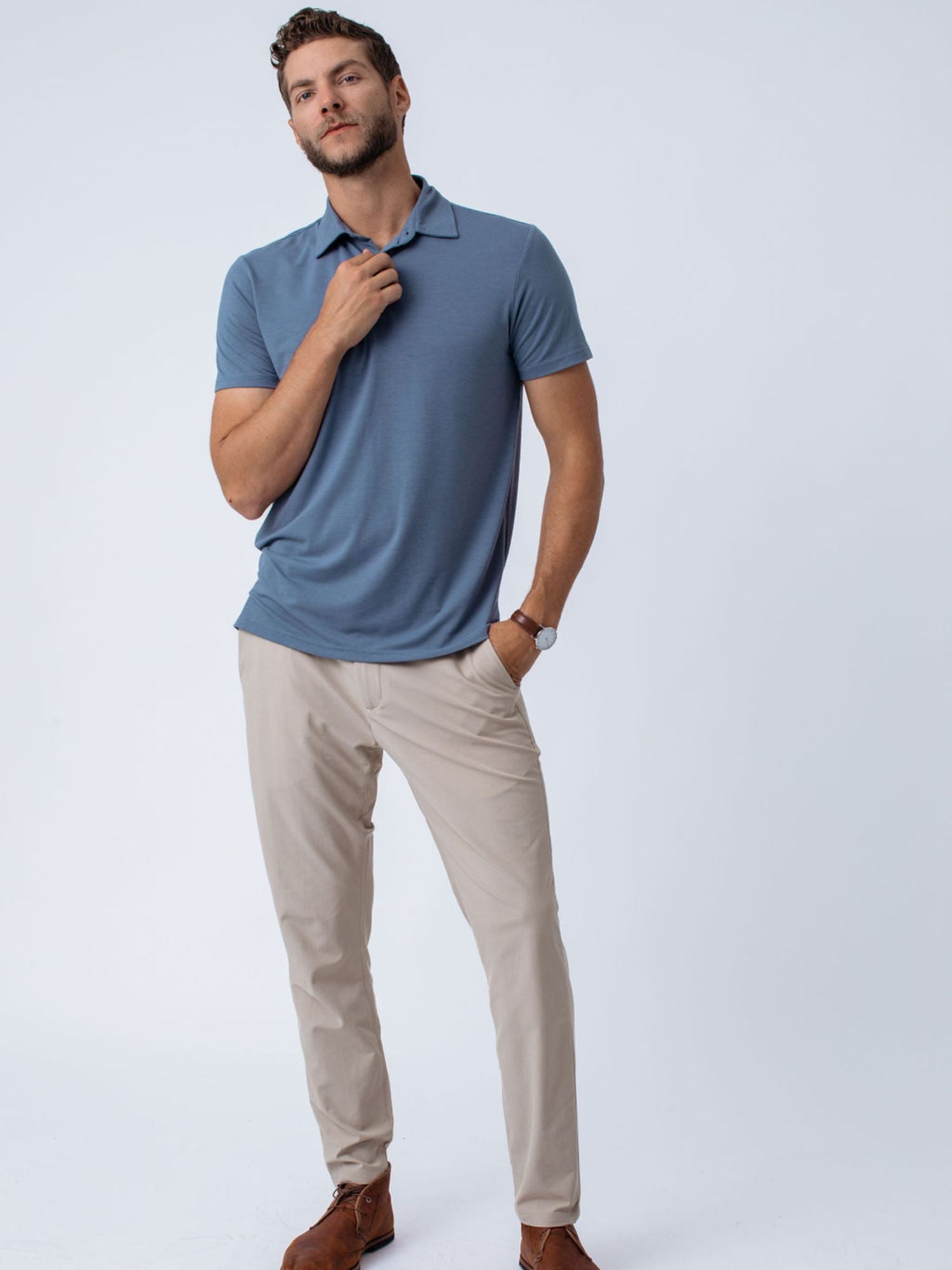 Wedgewood Performance Polo | Fresh Clean Threads