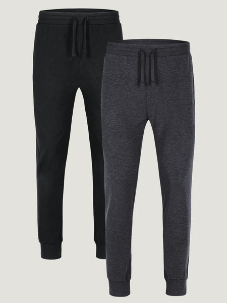 Black + Charcoal Day Off Jogger 2-Pack
