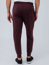 Joe is 6'2, 177LBS and wears a size L # Port Red Day Off Jogger | Core Styles | Fresh Clean Threads