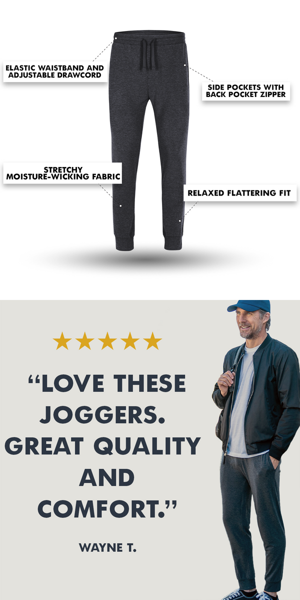 Flattering joggers hotsell