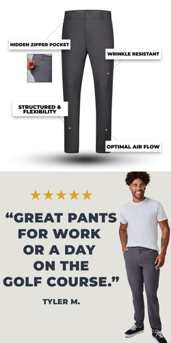 Great pants for work or a day on the golf course. | Fresh Clean Threads