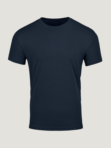 Dark Navy Crew Neck Tee | Men's Tee Shirt Collection