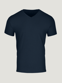 Dark Navy V-Neck Tee Shirts | Men's V-Neck Tees Collection