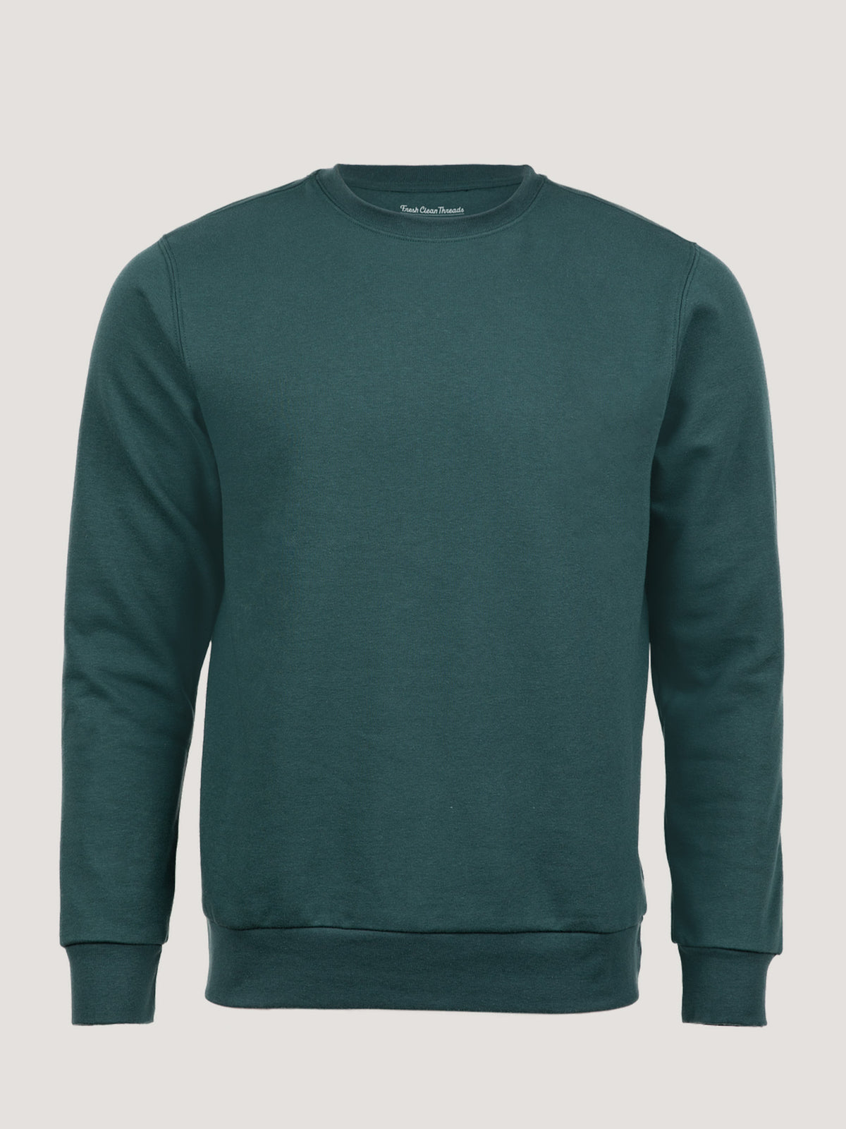 Dark Emerald Crew Sweatshirt – Fresh Clean Threads