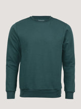 Dark Emerald Crew Sweatshirt | Men's Style at Fresh Clean Threads