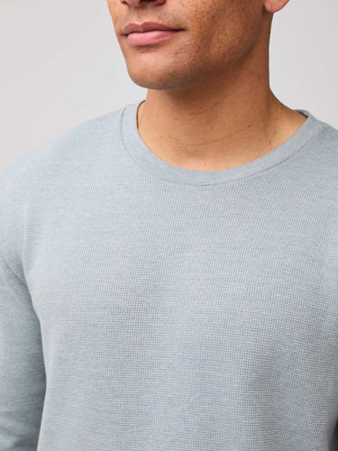 the perfect balance of comfort + style + function #  Thermal Long Sleeves in Heather Grey at Fresh Clean Threads