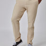 Joe is 6', 180LBS and wears a size 32x30 # Tech Pant | Khaki Stretch Tech Pant | Fresh Clean Threads