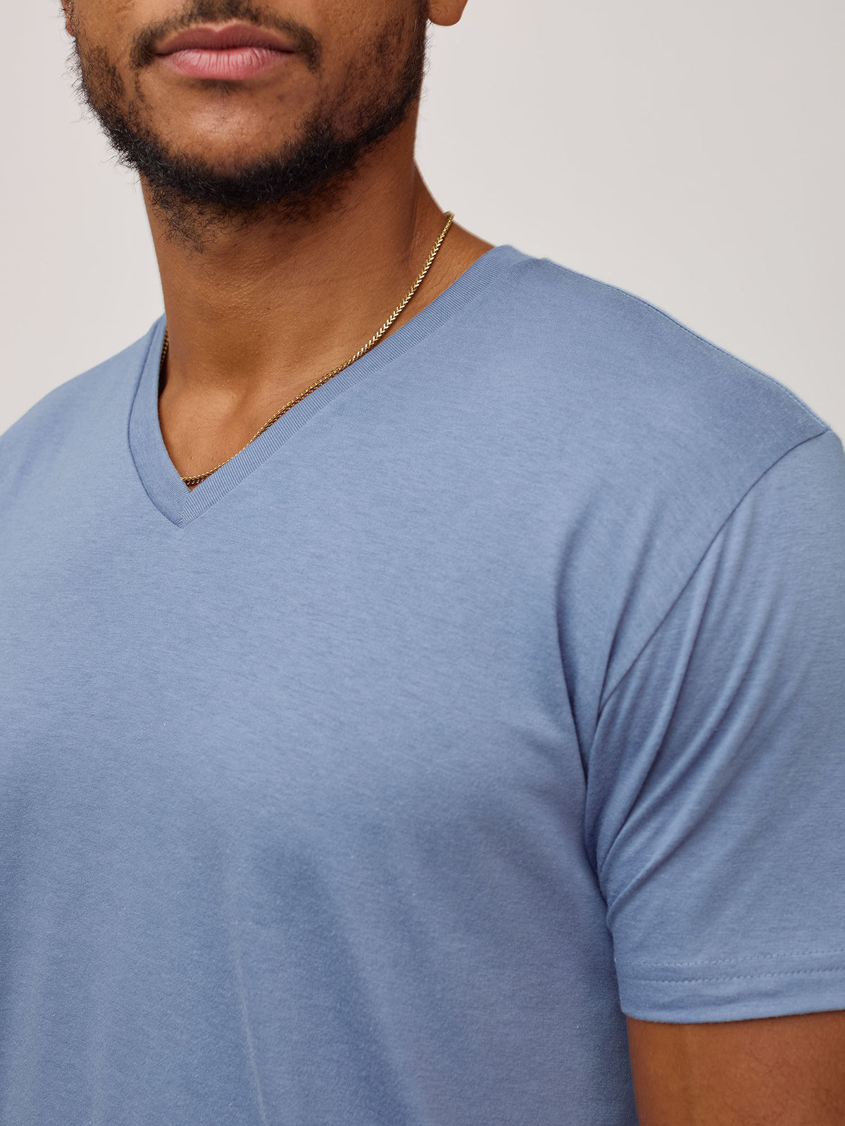 Coral Men’s V-Neck T-Shirts | Soft, Flattering Everyday Tees – Fresh ...
