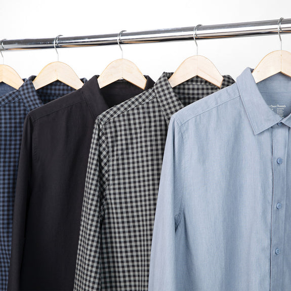 
					
						Long Sleeve Button Up Shirts from Fresh Clean Threads
					
					