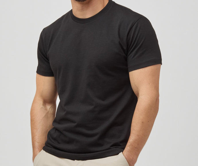 Find Men's Shorter Tees, Perfectly Fitted for Your Frame